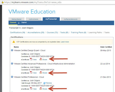 How to validate VMware Certifications | CloudXC